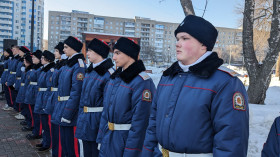 Молебен за участников СВО у часовни в Сквере Защитников Донбасса.
