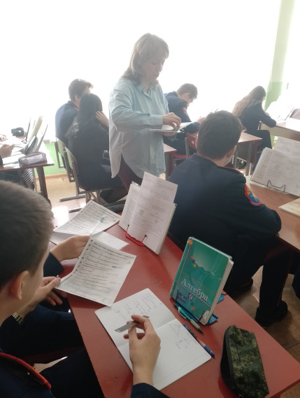 Встреча учеников 9-х классов с Макушкиной Людмилой Алексеевной.